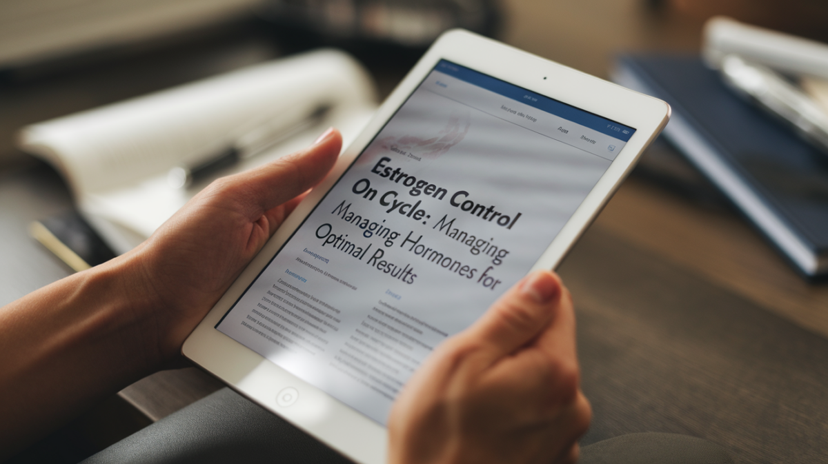 Estrogen Control on Cycle: Managing Hormones for Optimal Results