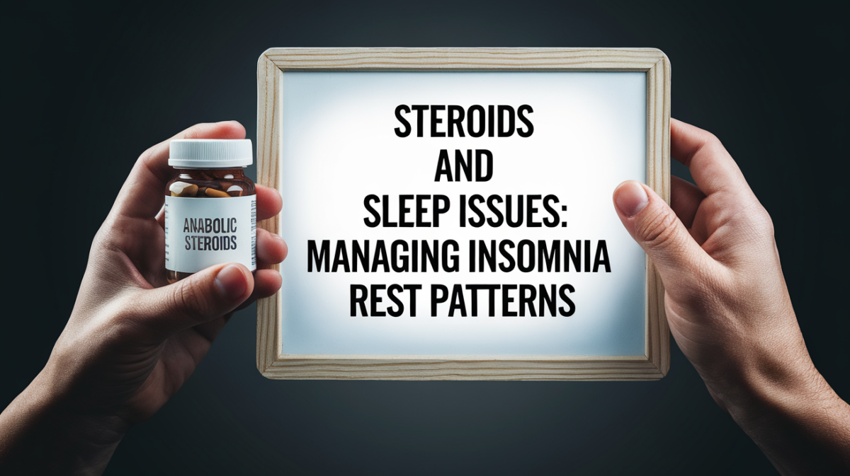 Steroids and Sleep Issues: Managing Insomnia and Rest Patterns