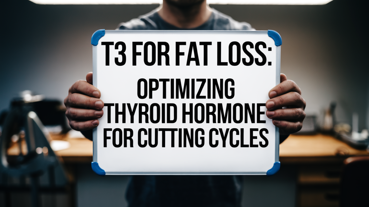 T3 for Fat Loss: Optimizing Thyroid Hormone for Cutting Cycles
